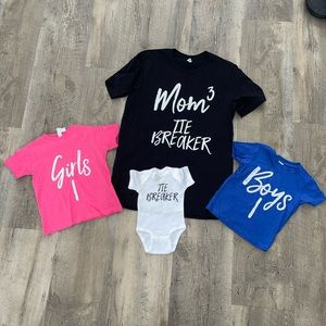 Pregnancy, tie-breaker, photo shirts